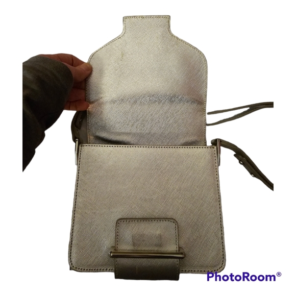 Loeffler Randall purse, small, silver - Picture 6 of 11